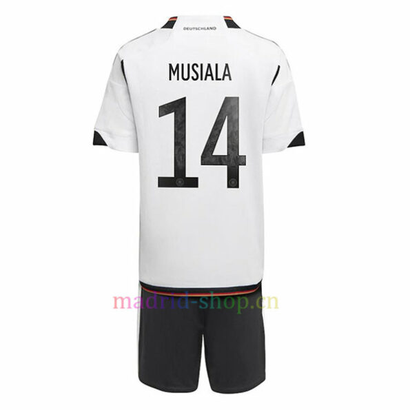 Camiseta Musiala Alemania Primera Equipación 2022 Niño