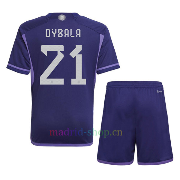 Camiseta Argentina Dybala Segunda Equipación 2022/23 Niño | madrid-shop.cn