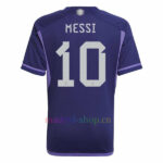 Conjunto de Camisetas de Messi Argentina Segunda Equipación 2022 Niño