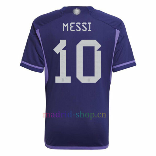 Camiseta de Messi Argentina Segunda Equipación 2022
