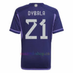 Camiseta Argentina Dybala Segunda Equipación 2022