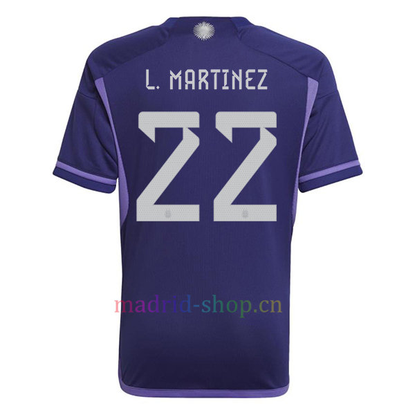 Camiseta de L. Martínez Argentina Segunda Equipación 2022/23 | madrid-shop.cn