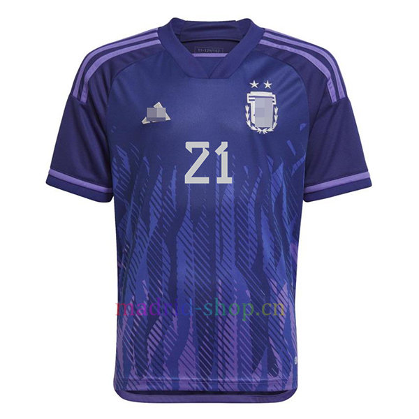Camiseta Argentina Dybala Segunda Equipación 2022/23 | madrid-shop.cn 4
