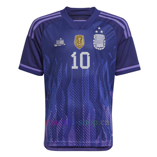 Messi Camiseta Argentina Con 3 Estrellas Segunda Equipación 2022/23 | madrid-shop.cn