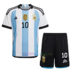 Camiseta Firmada Messi Argentina Primera Equipación 2022/23 Niño | madrid-shop.cn 3