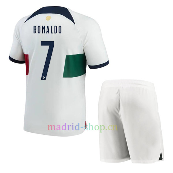 Camiseta de Ronaldo Portugal Segunda Equipación 2022/23 Niño | madrid-shop.cn