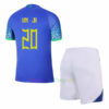 Camiseta de Casemiro Brasil Segunda Equipación 2022/23 Niño | madrid-shop.cn 6