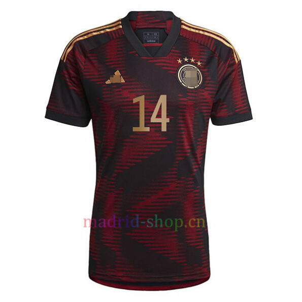 Camiseta Musiala Alemania Segunda Equipación 2022 Copa Mundial