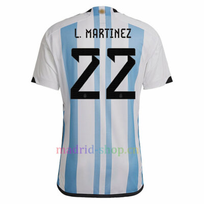 Camiseta de L. Martínez Argentina Primera Equipación 2022/23 | madrid-shop.cn