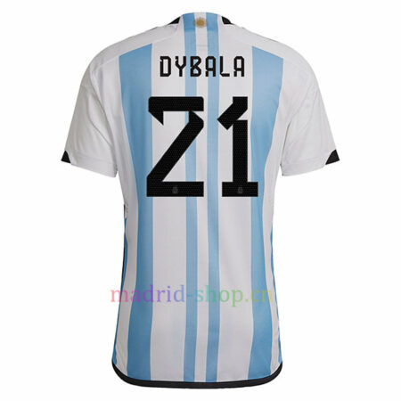 Camiseta Argentina Dybala Primera Equipación 2022