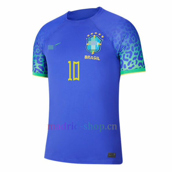 Camiseta Neymar Brasil Segunda Equipación 2022