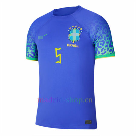 Camiseta de Casemiro Brasil Segunda Equipación 2022