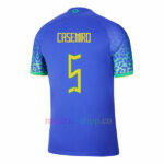 Camiseta de Casemiro Brasil Segunda Equipación 2022/23