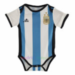 Conjunto de Camisetas Firmada Messi Argentina 3 Estrellas Primera Equipación 2022/23 Niño | madrid-shop.cn 5