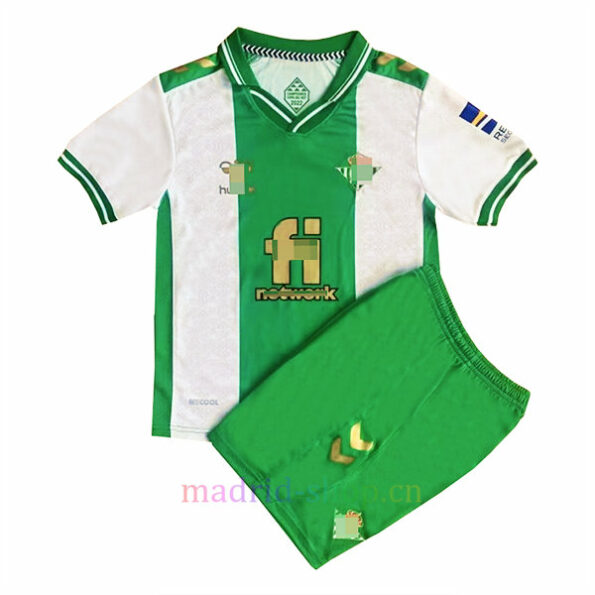 Conjunto de camisas quarto kit do Betis 2022/23 infantil