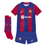Conjunto de Camiseta Barça Primera Equipación 2023 24 Niño