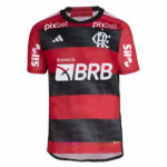 Camiseta CR Flamengo Primera Equipación 2023/24 Versión Jugador Con Logotipos