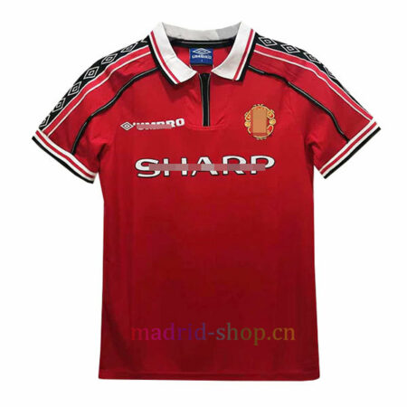 Camiseta de Fútbol Manchester United 1998 Rojo | madrid-shop.cn
