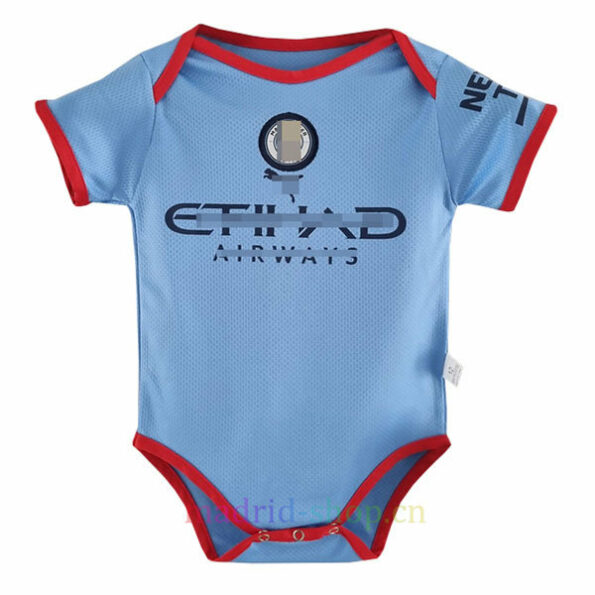 Conjunto Baby Body Manchester City Home 2022/23 Haaland 9