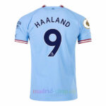 Camiseta Manchester City Primera Equipación 2022/23 Versión Jugador Haaland 9