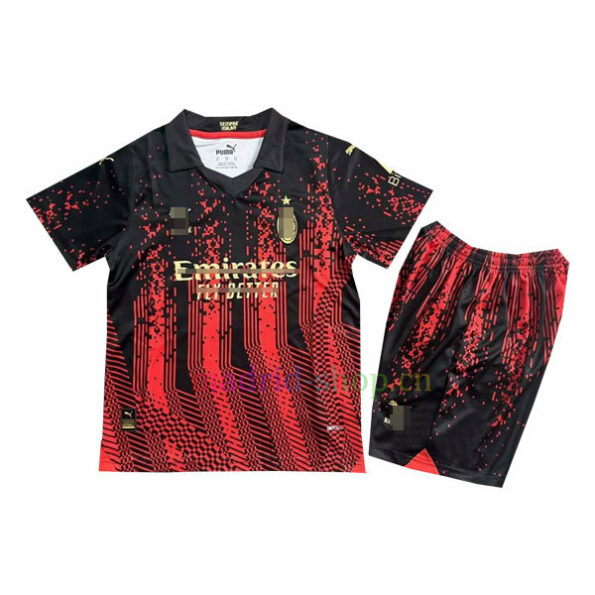 AC Milan 2022/23 Kids' Fourth Shirt Set
