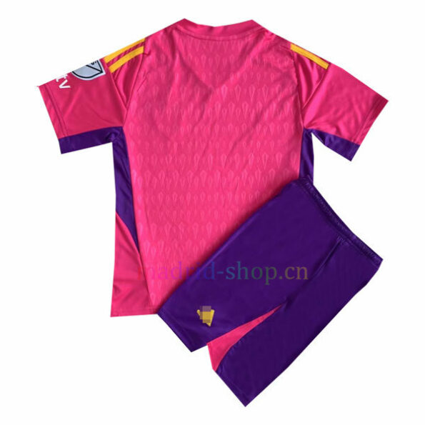 Conjunto de Camisetas de Portero LA Galaxy 2023/24 Niño
