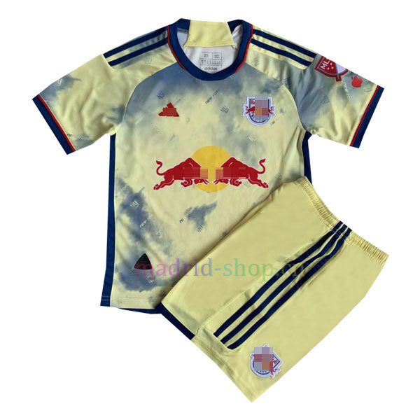 2022-23 New York Red Bulls Away Authentic Red Jersey With 10 Lewis