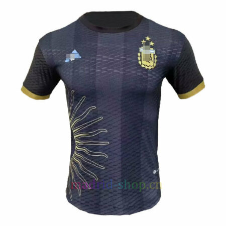 Camiseta Conmemorativa Argentina 3 Estrellas 2023 Versión Jugador