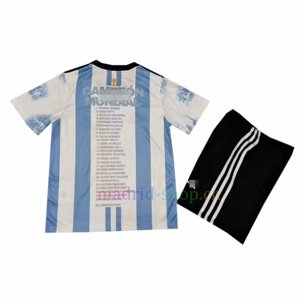 Conjunto de Camisetas de Argentina Edición Campeón 2023 Niño | madrid-shop.cn 4