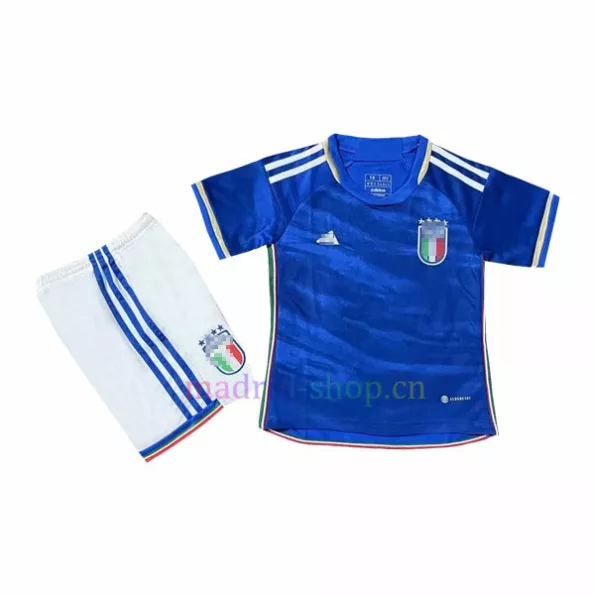 Conjunto de camisas Itália First Kit 2023 Infantil