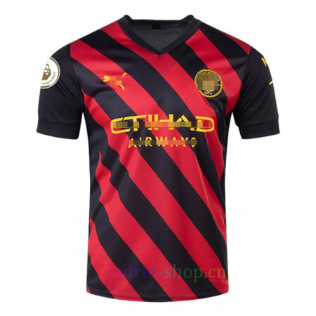 Camiseta Manchester City Segunda Equipación 2022/23 Versión Jugador Haaland 9