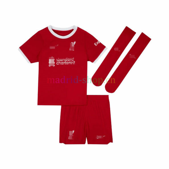 Ensemble de Maillots Liverpool Home Kit 2023 2024 Enfant