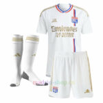 Conjunto de Camisetas Olympique de Lyon Primera Equipación 2023/24 Niño