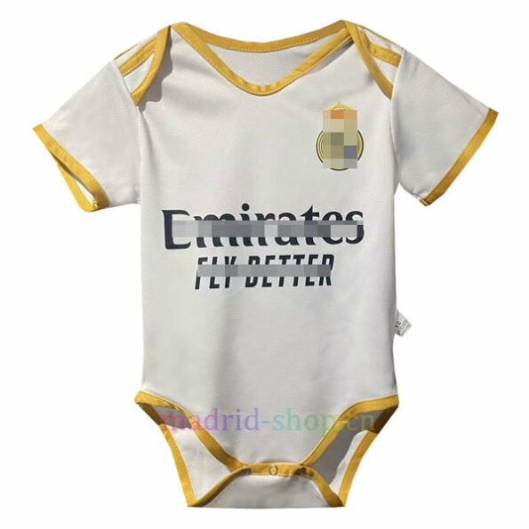 Body Bebê Real Madrid Primeiro Kit 2023/24
