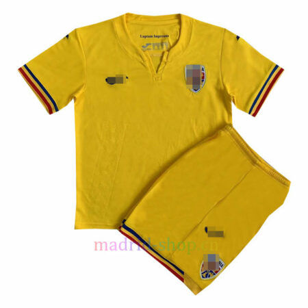 Conjunto de Camisetas Rumania Primera Equipación 2023 Niño