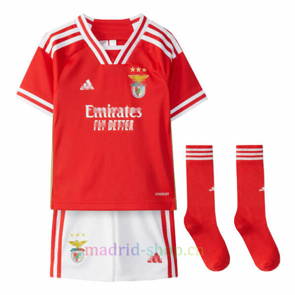 Benfica Primeiro Kit Camisola Conjunto 2023/24 Criança