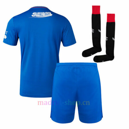 Conjunto de Camiseta Rangers Primera Equipación 2023 24 Niño