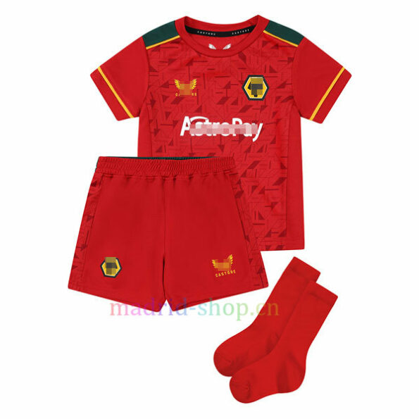 Set magliette Wolves Away 2023-24 Bambini