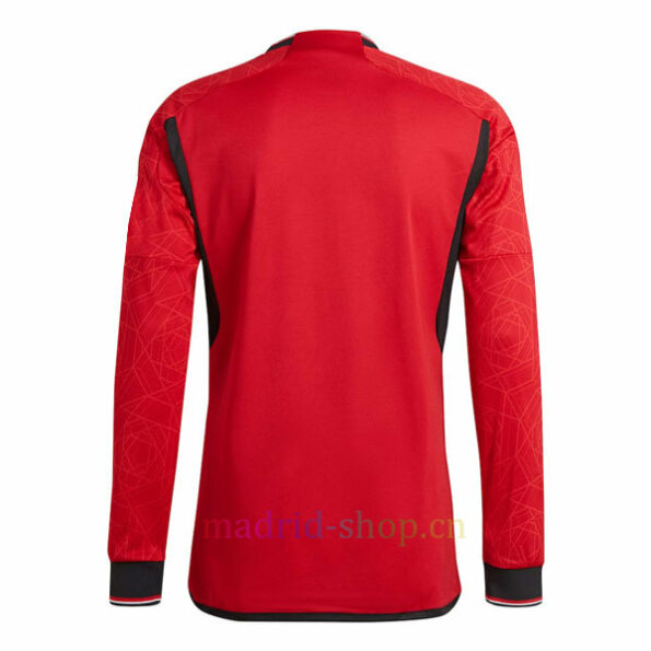 Manchester United Home Shirt 2023 24 Player Version Long Sleeve