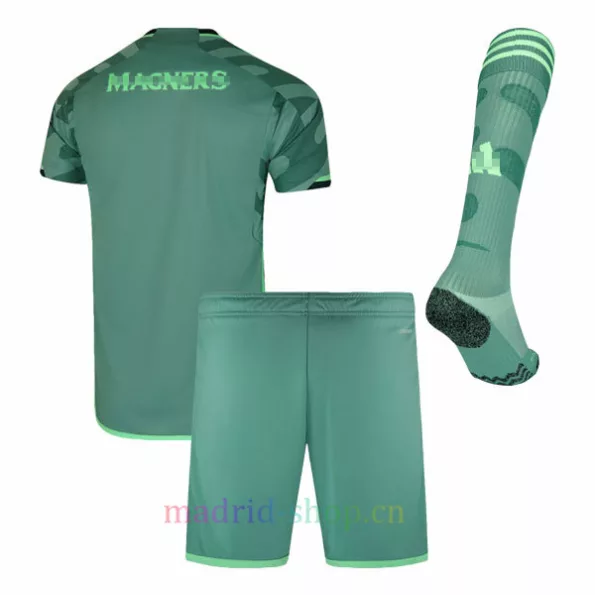 Celtic Third Kit Shirt Set 2023-24 Child