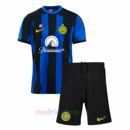 Conjunto de Camiseta Inter Primera Equipación 2023-24 Niño