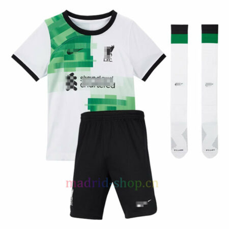 Conjunto de Camiseta Liverpool Segunda Equipación 2023-24 Niño