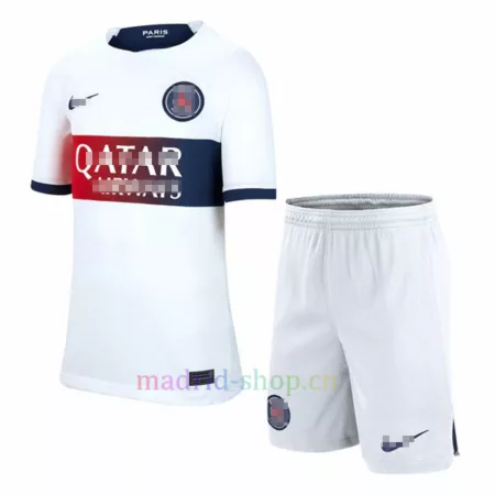 Conjunto de Camiseta Paris S-Germain Segunda Equipación 2023-24 Niño