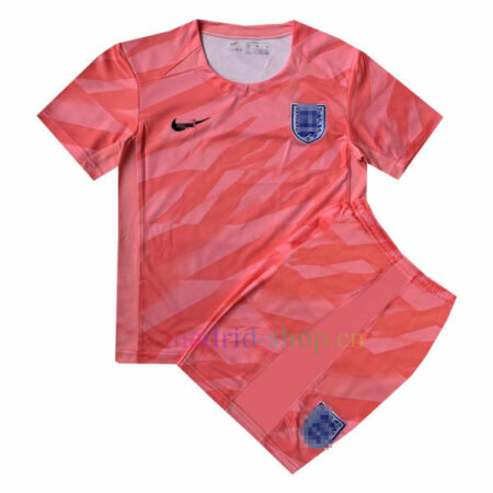 Conjunto de Camiseta Portero Femenina de Inglaterra 2023 Niño