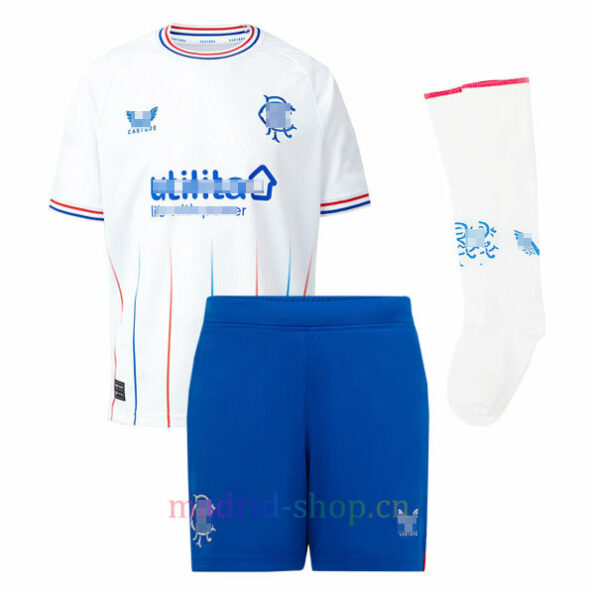Ensemble maillot domicile Rangers FC 2023-24 enfant