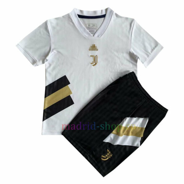Conjunto de camisa retrô Juventus Icon para crianças