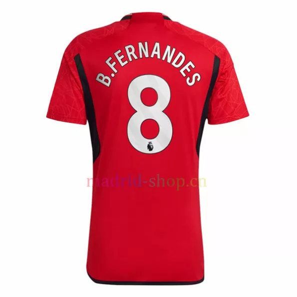 B. Fernandes Man United Home Shirt 2023-24