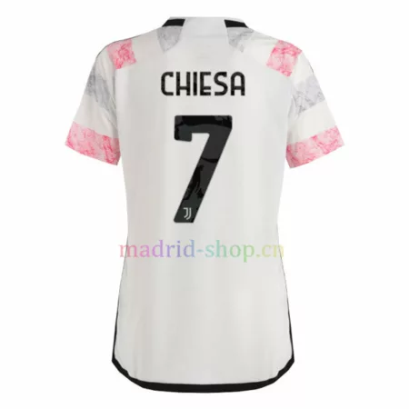 Camiseta Chiesa Juventus Segunda Equipación 2023-24 Mujer