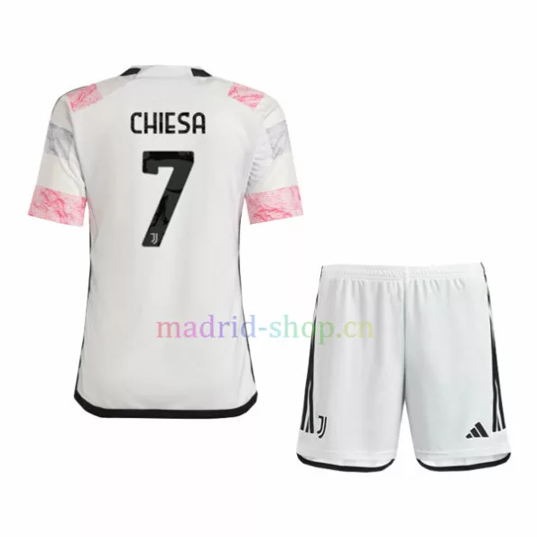 Chiesa Juventus Away Shirt Set 2023-24 Child