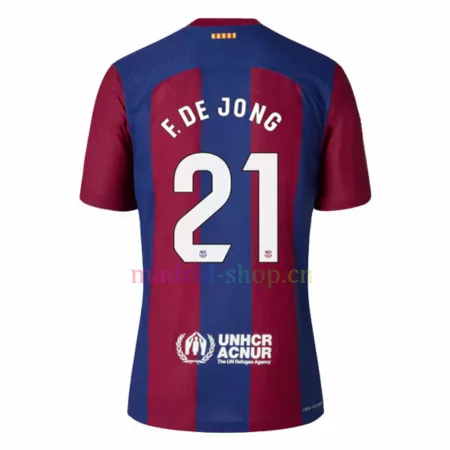 Camiseta De Jong Barça Primera Equipación 2023-24 Mujer
